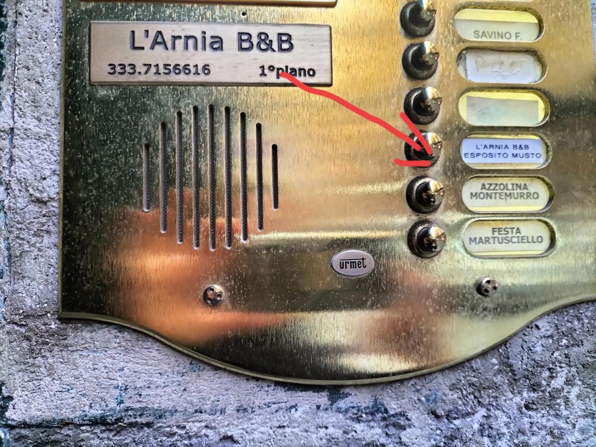 L'arnia Privatunterkunft